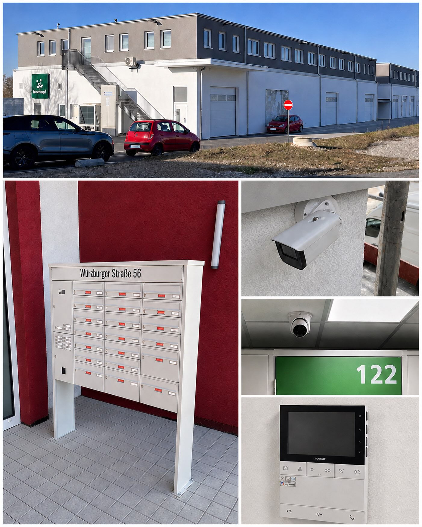 Briefkasten, Video und Überwachung