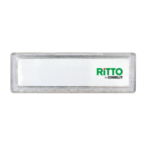 RITTO Ersatz-Namensschild 67 × 22 mm für Briefkastenanlagen